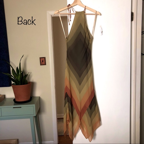 Vintage BCBGMaxAzria Geometric Dress - Picture 2 of 6